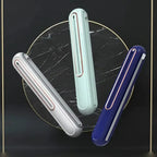Magnetic Plastic Wrap Dispenser with Cutter, Wall Mount Refillable Aluminum Foil & Cling Film Holder for Kitchen