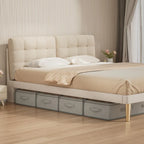 Under Bed Storage Containers Rectangle Multipurpose Organizer Bins, Foldable Sweater and Linen Storage Bags Under-Bed Storage